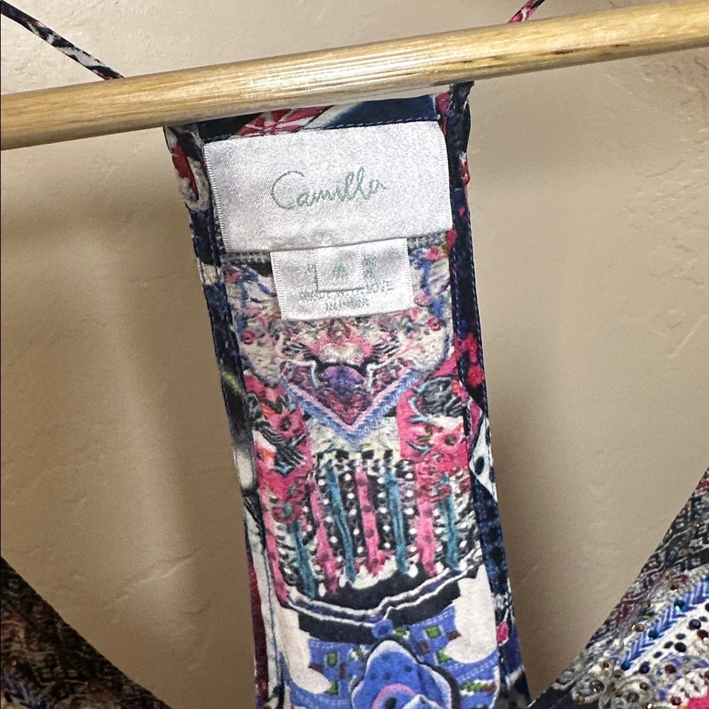 Camilla Multicolor Floral Camisole Top - Picture 4 of 4